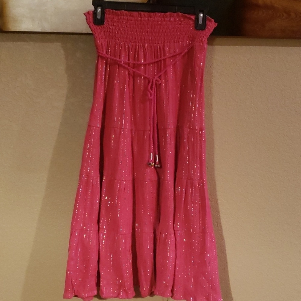 Pink Girl Maxi Skirt